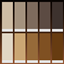 Natural Brown Wall Colors OfelyaSims logo