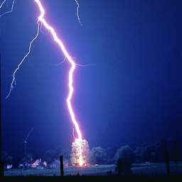 Lightning wand logo