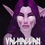 KALDOREI: Night Elf inspired face paint by Valhallan logo