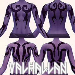 AZZINOTH: a Demon Hunter tattoo set by Valhallan logo
