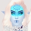 GLYPH: a stylized floating third eye by Valhallan logo