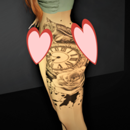 Clock & Rose Tattoo logo