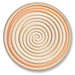 Rustic Pastel Woven Round Dance Rug #4 Samtuse963 logo