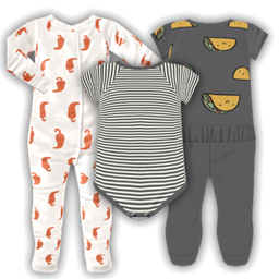 Infant Taco Pajama Set logo