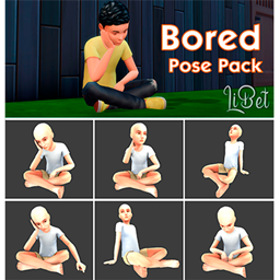 Bored - Pose Pack (Kids version)