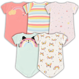 Infant Rainbow Cat Onesie