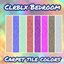 Clrblx carpet tile colors individual package logo