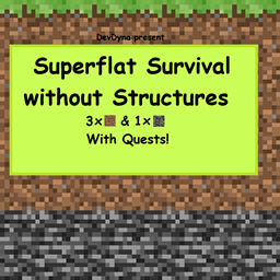 FlatMode - Superflat Challenge -  Modded client-side