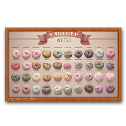 Yarn Store Menu Board #1 Samtuse963