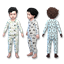 Toddler Panda Pajama Set logo