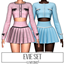 EVIE SET logo