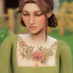 Cottage tattoo logo