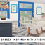 Greece Inspired Kitchen, Living and Dining Room logo