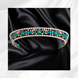 Flower Gem Tiara logo