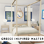 Greece Inspired Master Bedroom