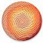 Rustic Pastel Woven Round Dance Rug #9 Samtuse963 logo
