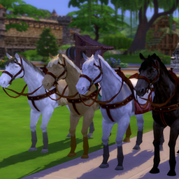 Default Replacement Horse for Base Game Bicycle