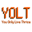 You Only Live Thrice logo