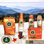 Pumpkin spice coffee set logo