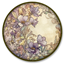Watercolor Round Dance Rug #7 Samtuse963 logo