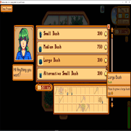 Growable Bushes