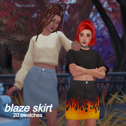 blaze skirt project image