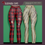Grunge revival pants (print) logo