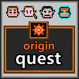 sunwoo's origin quest: medieval fantasy and rpg logo