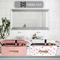 Full of makeup bags