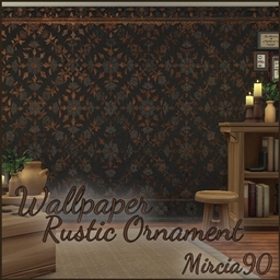 Wallpaper Rustic Ornament #1