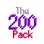 The 200 Pack logo