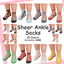 Sheer Ankle Socks Set logo