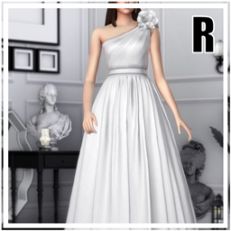 Princess of XI - Draped Shoulder Gown logo