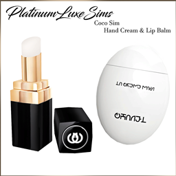 Simlish Coco Sim Hand Cream & Lip Balm Clutter logo