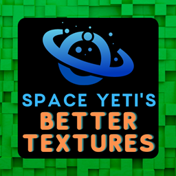 SpaceYeti's Better Textures logo