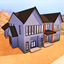 Modern 4 bed 2 Bath House with Great room  | Queen's Night Life Series logo