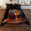 Melting Rubiks Cube Blanket logo