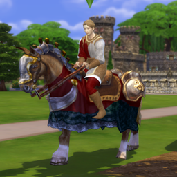 Fury - a knight's horse (instead of a bike) - The Sims 4 Build / Buy ...