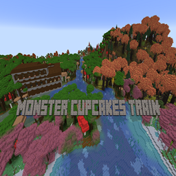 Monster Cupcakes Train