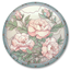 Watercolor Round Dance Rug #9 Samtuse963 logo