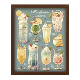 Drink Menu Frame #2 Samtuse963