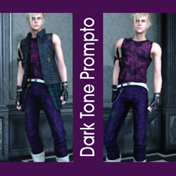 Dark Tone Prompto logo