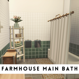 Farmhouse Main Bathroom