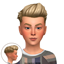 Child Under Pompadour Hair logo