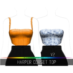 Simpliciaty's Harper Corset Top