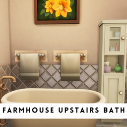 Farmhouse Upstairs Bath