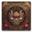 Ornate Floral Square Dance Rug #4 Samtuse963 logo