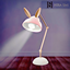 Bunny table lamp logo