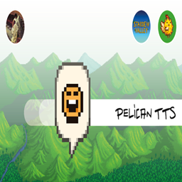 Pelican TTS logo