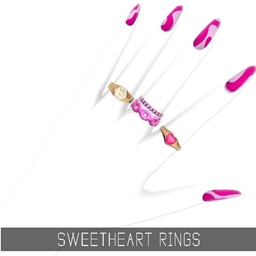 Simpliciaty's Sweetheart Rings